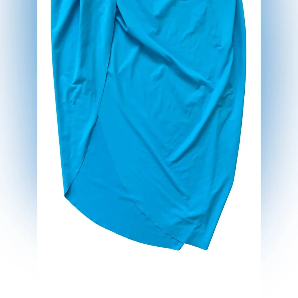 Skims Swim Sarong Skirt Coverup - Turquoise Plus Size 4X